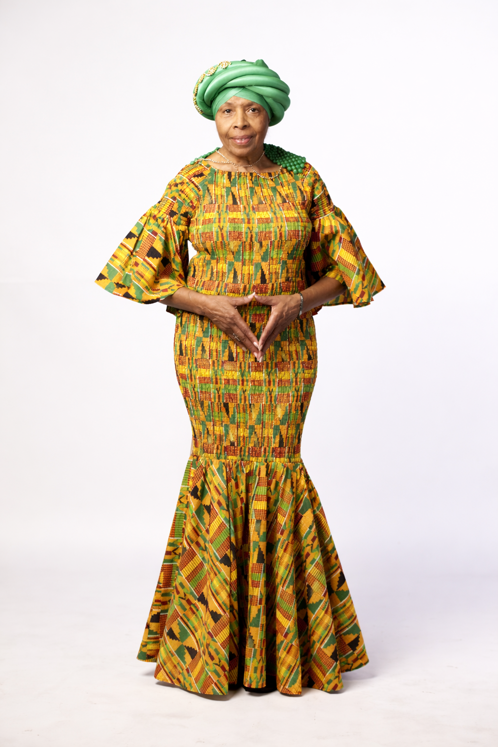 Kente Silk Robe